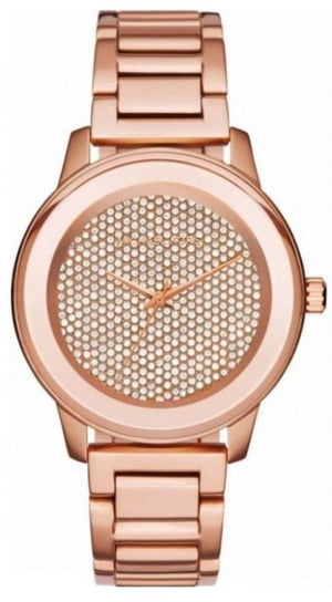  Shop Authentic Michael Kors Kinley Rose Gold Dial Rose Gold Steel Strap Watch for Women - MK6210 - Luxxuri