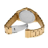  Shop Authentic Michael Kors Layton Chronograph Brown Dial Gold Steel Strap Watch For Women - MK7296 - Luxxuri