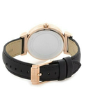  Shop Authentic Michael Kors Catlin Rose Gold Crystal Dial Black Leather Strap Watch for Women - MK2376 - Luxxuri
