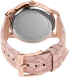  Shop Authentic Michael Kors Tibby Multifunction Rose Gold Dial Pink Leather Strap Watch For Women - MK2955 - Luxxuri