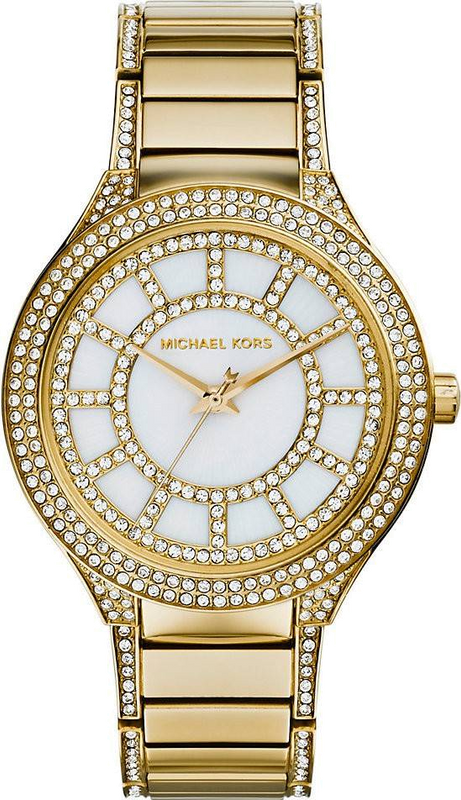  Shop Authentic Michael Kors Kerry Mother of Pearl Dial Gold Steel Strap Watch for Women - MK3312 - Luxxuri