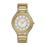  Shop Authentic Michael Kors Kerry Mother of Pearl Dial Gold Steel Strap Watch for Women - MK3312 - Luxxuri