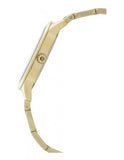  Shop Authentic Michael Kors Hartman Quartz Gold Dial Gold Steel Strap Watch For Women - MK3490 - Luxxuri