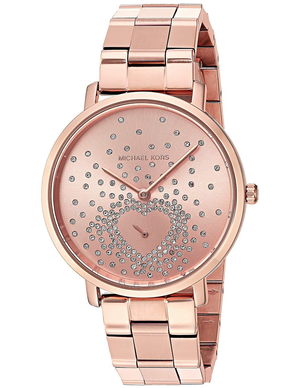  Shop Authentic Michael Kors Jaryn Rose Gold Dial Rose Gold Steel Strap Watch for Women - MK3621 - Luxxuri
