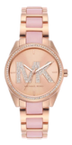  Shop Authentic Michael Kors Janelle Analog Rose Gold Dial Two Tone Steel Strap Watch For Women - MK4731 - Luxxuri