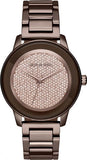  Shop Authentic Michael Kors Kinley Brown Dial Brown Steel Strap Watch for Women - MK6245 - Luxxuri