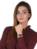 Shop Authentic Michael Kors Runway Mercer Analog Brown Dial Gold Steel Strap Watch For Women - MK6855 - Luxxuri