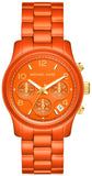  Shop Authentic Michael Kors Runway Chronograph Limited Edition Orange Dial Orange Steel Strap Watch for - MK7477LE - Luxxuri