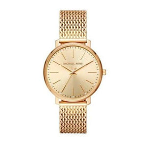  Shop Authentic Michael Kors Pyper Quartz Gold Dial Gold Mesh Strap Watch For Women - MK4339 - Luxxuri