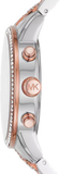  Shop Authentic Michael Kors Ritz Chronograph Silver Dial Two Tone Steel Strap Watch For Women - MK6938 - Luxxuri
