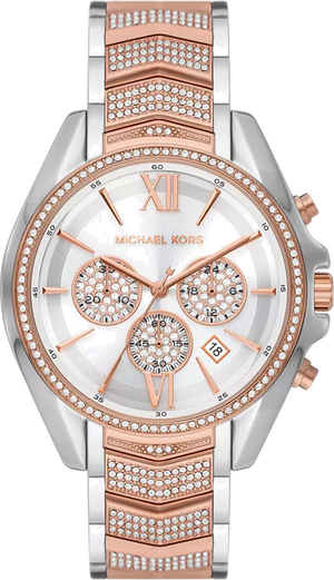  Shop Authentic Michael Kors Whitney Chronograph Silver Dial Two Tone Steel Strap Watch For Women - MK7225 - Luxxuri