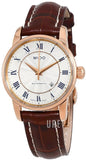  Shop Authentic Mido Baroncelli III Automatic Silver Dial Brown Leather Strap Watch For Men - M8600.2.21.8 - Luxxuri