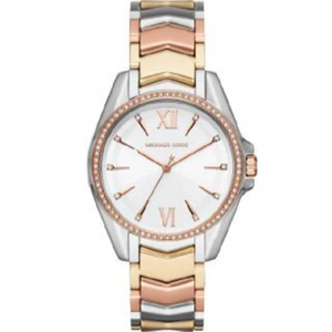  Shop Authentic Michael Kors Whitney Quartz White Dial Two Tone Steel Strap Watch For Women - MK6686 - Luxxuri