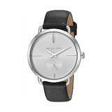  Shop Authentic Michael Kors Portia Quartz White Dial Black Leather Strap Watch For Women - MK2658 - Luxxuri