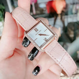  Shop Authentic Michael Kors Lake Quartz White Dial Pink Leather Strap Watch For Women - MK2763 - Luxxuri