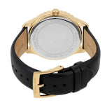  Shop Authentic Michael Kors Layton Three Hand Mother of Pearl Black Dial Black Leather Strap Watch For Women - MK2911 - Luxxuri