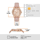  Shop Authentic Michael Kors Tibby Multifunction Rose Gold Dial Pink Leather Strap Watch For Women - MK2955 - Luxxuri