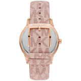  Shop Authentic Michael Kors Tibby Multifunction Rose Gold Dial Pink Leather Strap Watch For Women - MK2955 - Luxxuri