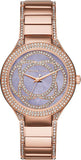  Shop Authentic Michael Kors Kerry Purple Dial Rose Gold Stainless Steel Strap Watch for Women - MK3482 - Luxxuri