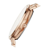  Shop Authentic Michael Kors Jaryn Quartz Rose Gold Dial Rose Gold Steel Strap Watch For Women - MK3501 - Luxxuri