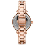  Shop Authentic Michael Kors Sofie Quartz Rose Gold Dial Rose Gold Steel Strap Watch For Women - MK4354 - Luxxuri