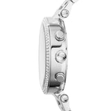  Shop Authentic Michael Kors Parker Chronograph Pink Dial Silver Steel Strap Watch For Women - MK6105 - Luxxuri