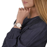  Shop Authentic Michael Kors Ritz Chronograph Rose Gold Dial Rose Gold Steel Strap Watch For Women - MK6598 - Luxxuri