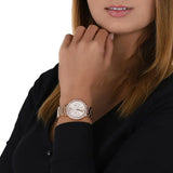  Shop Authentic Michael Kors Camille Multifunction White Dial Rose Gold Steel Strap Watch For Women - MK6845 - Luxxuri