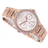  Shop Authentic Michael Kors Camille Multifunction White Dial Rose Gold Steel Strap Watch For Women - MK6845 - Luxxuri