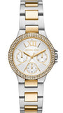  Shop Authentic Michael Kors Camille Multifunction Silver Dial Two Tone Steel Strap Watch For Women - MK6982 - Luxxuri