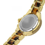 Shop Authentic Michael Kors Camille Chronograph Brown Dial Two Tone Steel Strap Watch For Women - MK7269 - Luxxuri
