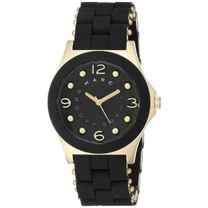  Shop Authentic Marc Jacobs Pelly Black Dial Black Silicone Strap Watch for Women - MBM2540 - Luxxuri