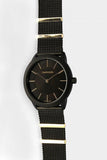  Shop Authentic Calvin Klein Minimal Black Dial Black Steel Strap Watch For Men - K3M524Z1 - Luxxuri