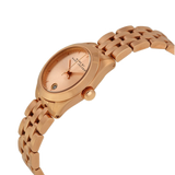  Shop Authentic Marc Jacobs Peeker Pink Dial Rose Gold Stainless Steel Strap Watch for Women - MBM3377 - Luxxuri