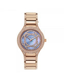  Shop Authentic Michael Kors Kerry Purple Dial Rose Gold Stainless Steel Strap Watch for Women - MK3482 - Luxxuri