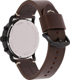  Shop Authentic Fossil Commuter Chronograph Black Dial Brown Leather Strap Watch for Men - FS5403 - Luxxuri