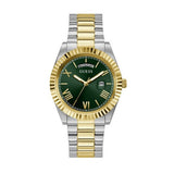  Shop Authentic Guess Connoisseur Green Dial Two Tone Steel Strap Watch for Men - GW0265G8 - Luxxuri
