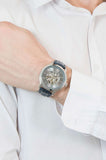  Shop Authentic Maserati Epoca Automatic Skeleton Dial Black Leather Strap Watch For Men - R8821118002 - Luxxuri