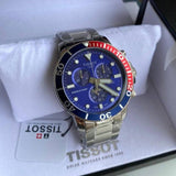  Shop Authentic Tissot Seastar 1000 Chronograph Blue Dial Silver Steel Strap Watch For Men - T120.417.11.041.03 - Luxxuri
