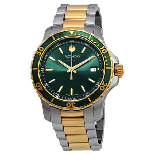  Shop Authentic Movado Series 800 Green Dial Two Tone Steel Strap Watch for Men - 2600147 - Luxxuri