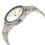  Shop Authentic Movado Bold Diamonds Silver Dial Two Tone Steel Strap Watch for Women - 3600451 - Luxxuri