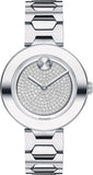  Shop Authentic Movado Bold Silver Dial Silver Steel Strap Watch For Women - 3600567 - Luxxuri