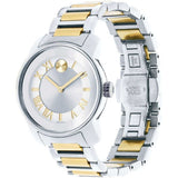  Shop Authentic Movado Bold Silver Dial Two Tone Steel Strap Watch for Women - 3600245 - Luxxuri