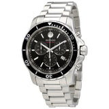  Shop Authentic Movado Series 800 Chronograph Black Dial Silver Steel Strap Watch For Men - 2600142 - Luxxuri