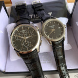  Shop Authentic Tissot T Trend Couturier Diamonds Black Dial Black Leather Strap Watch for Women - T035.210.66.051.00 - Luxxuri