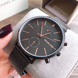  Shop Authentic Michael Kors Jaryn Black Dial Black Stainless Steel Strap Watch for Men - MK8504 - Luxxuri