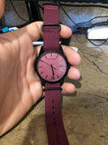  Shop Authentic Calvin Klein Tone Maroon Dial Maroon NATO Strap Watch for Men - K7K514UP - Luxxuri