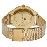  Shop Authentic Swarovski Octea Nova Silver Dial Gold Mesh Bracelet Watch for Women - 5430417 - Luxxuri