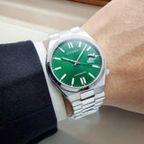  Shop Authentic Citizen Tsuyosa Automatic Green Dial Silver Steel Strap Watch For Men - NJ0150-81X - Luxxuri
