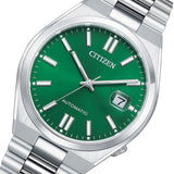  Shop Authentic Citizen Tsuyosa Automatic Green Dial Silver Steel Strap Watch For Men - NJ0150-81X - Luxxuri